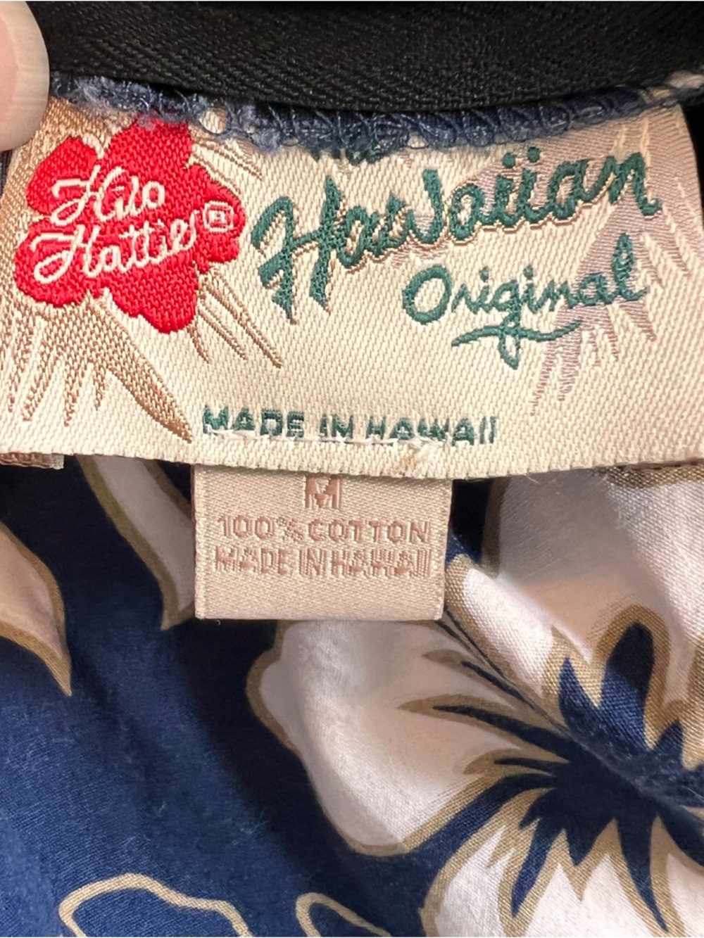 HILO HATTIE Hawaiian Hibiscus Midi Dress Size M - Picture 5 of 5